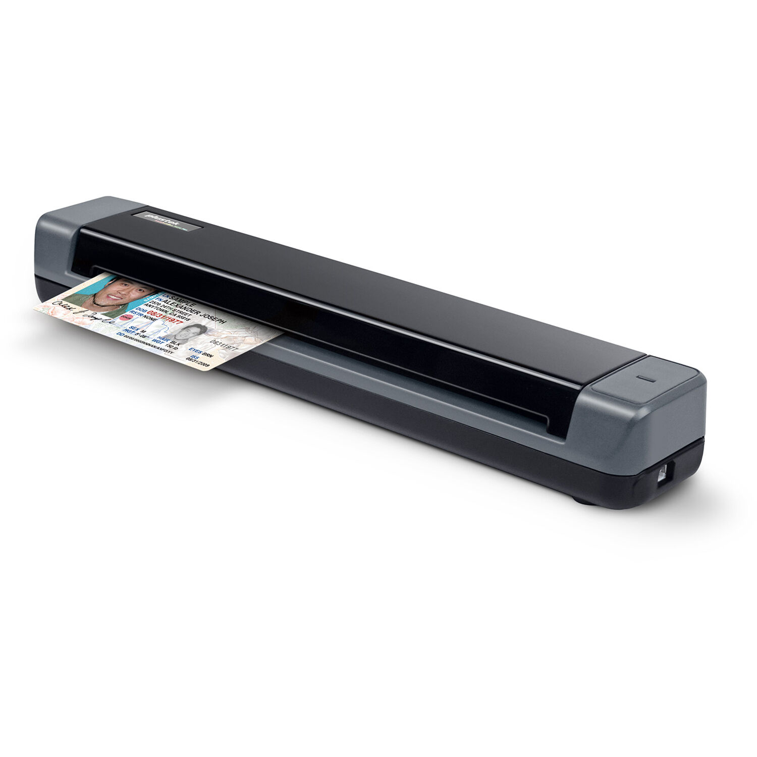 Plustek MobileOffice S410 Plus portable simplex scanner, USB powered — view 4