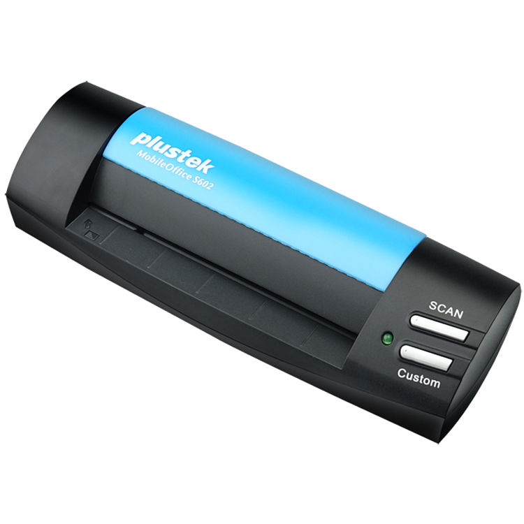 Plustek S602 portable simplex ID card scanner with USB power and 600 dpi resolution — view 4