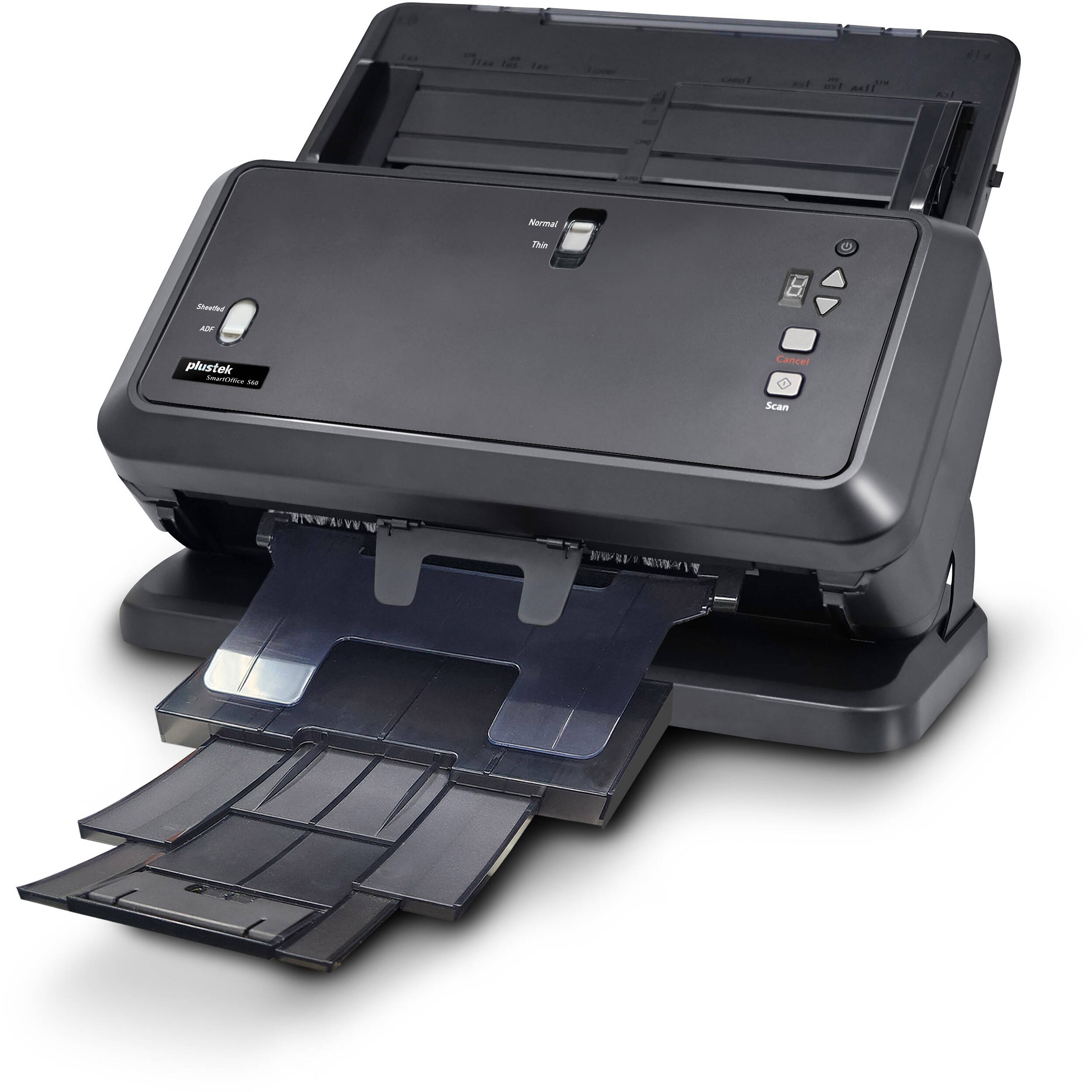 Plustek SMARTOFFICE S60 A3 ADF document scanner for high-volume duplex scanning — view 3