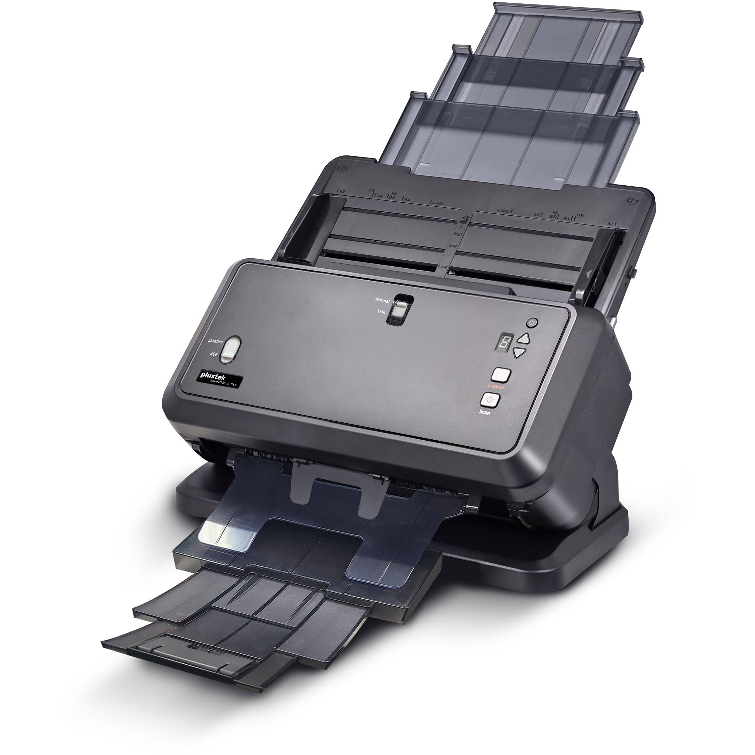 Plustek SMARTOFFICE S60 A3 ADF document scanner for high-volume duplex scanning — view 4