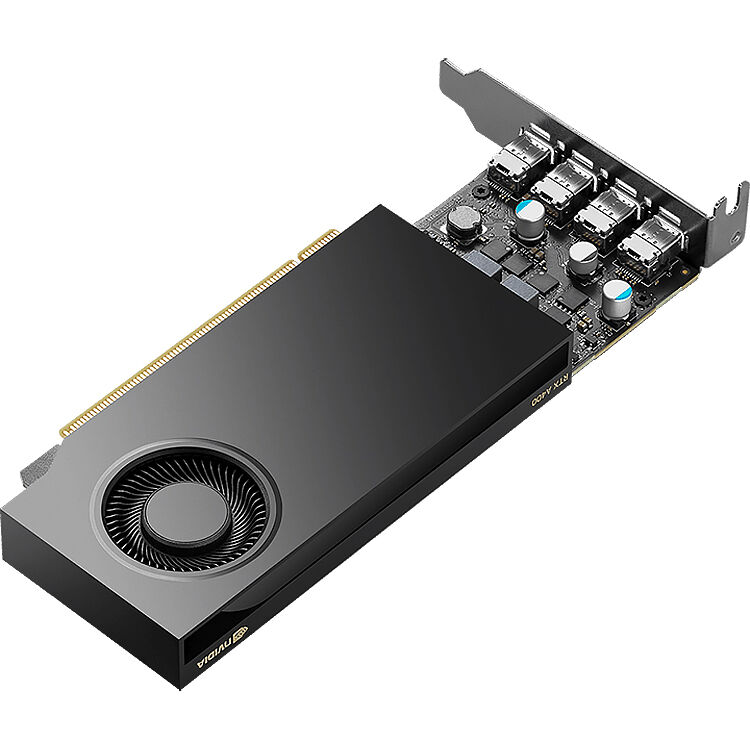 PNY QUADRO NVIDIA RTX A400 RETAIL PACK NVIDIA RTX A400 NVIDIA CERTIFIED — view 3