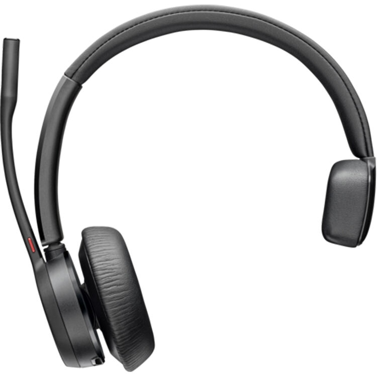 HP Poly Voyager 4310 UC V4310-M C wireless on-ear binaural headset with boom microphone — view 3