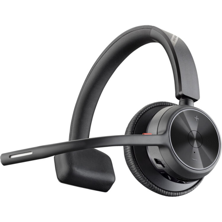 Poly Voyager 4310 UC wireless single-ear headset with boom microphone — view 4