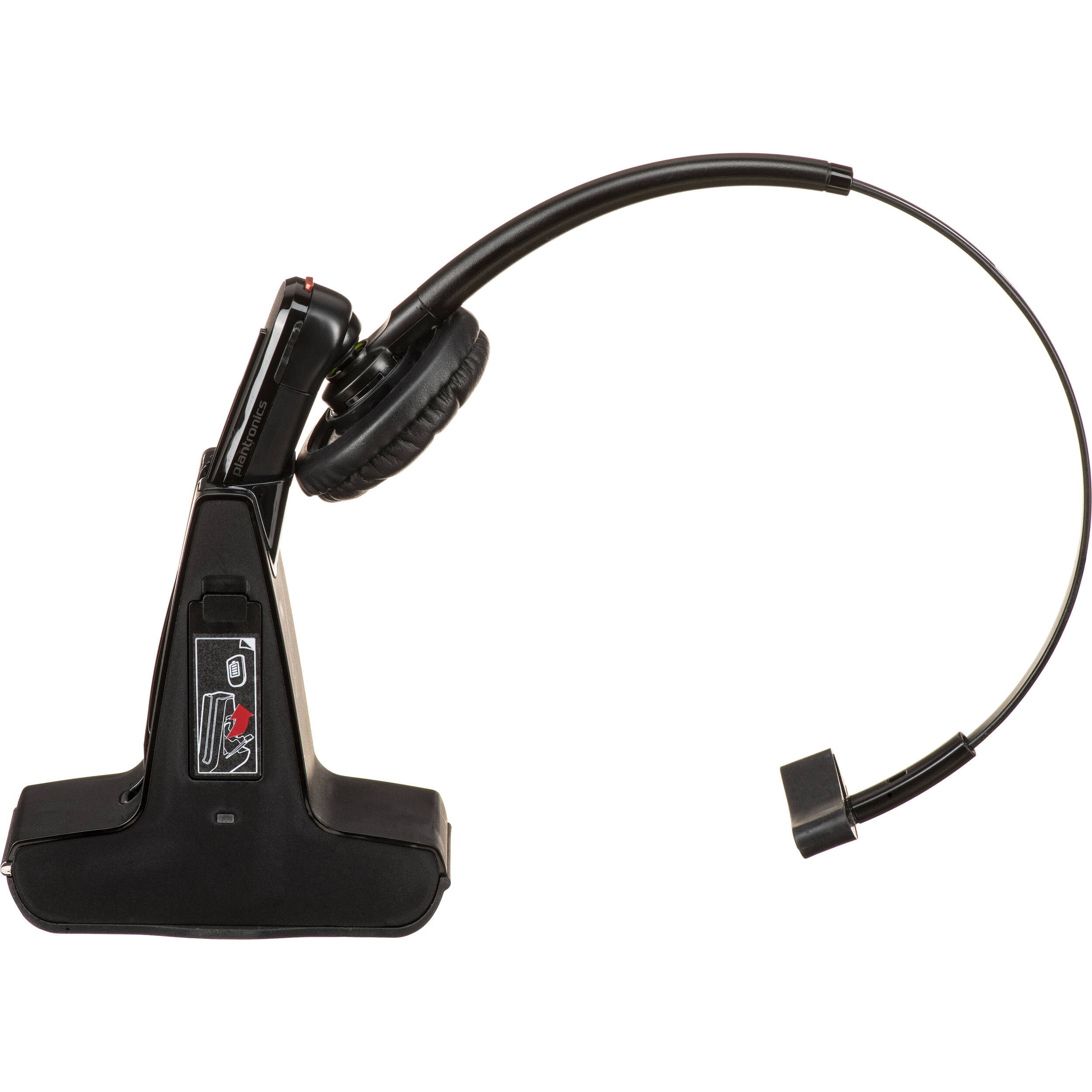 Poly Savi 8245 DECT wireless headset system with D400 base and USB-A to USB-C cable — view 4