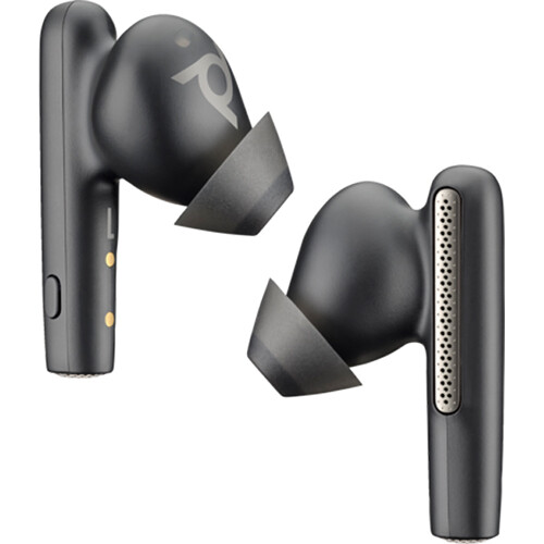 Poly Voyager Free 60+ UC wireless in-ear headset in black for unified communications — view 5