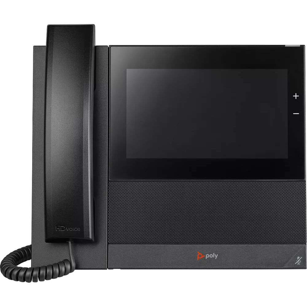 Poly CCX 600 BMP MS PoE-E Microsoft Teams desk phone with PoE support — view 4