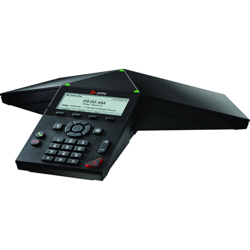 Poly Trio 8300 IP conference phone with PoE support and no radio for wired conference rooms — view 3
