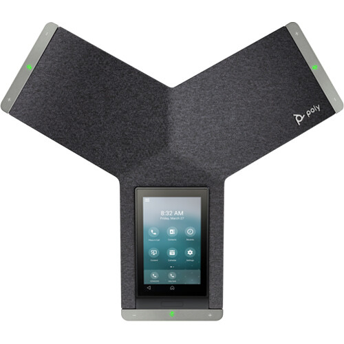 Poly Trio C60 IP conference phone with PoE-enabled wired deployment and no-radio design — view 4