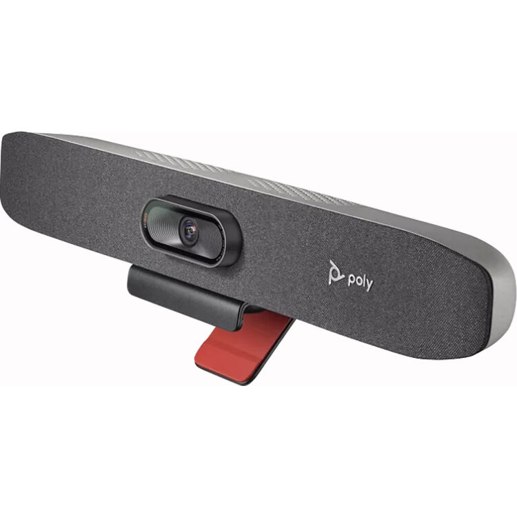 Poly Studio R30 USB video bar for small meeting rooms with 4K camera — view 2