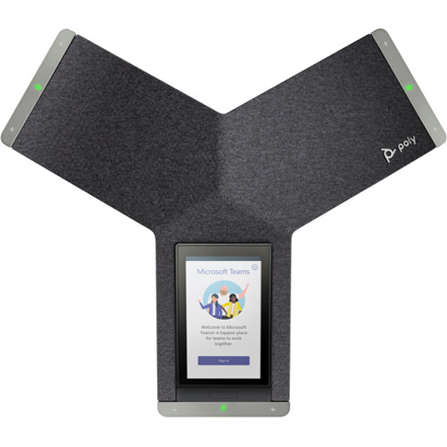 Poly Trio C60 IP conference phone for Microsoft Teams rooms with PoE-E power — view 4