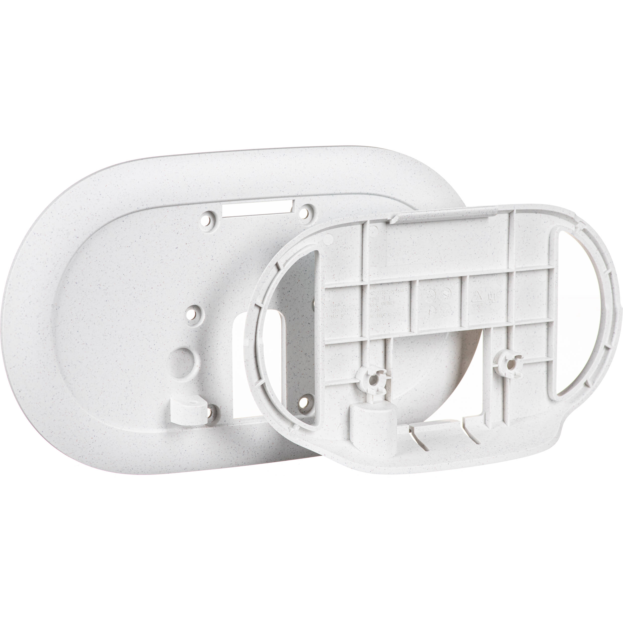 Poly TC10 white wall mount (874P5AA) for secure wall installation of TC10 video device — view 2