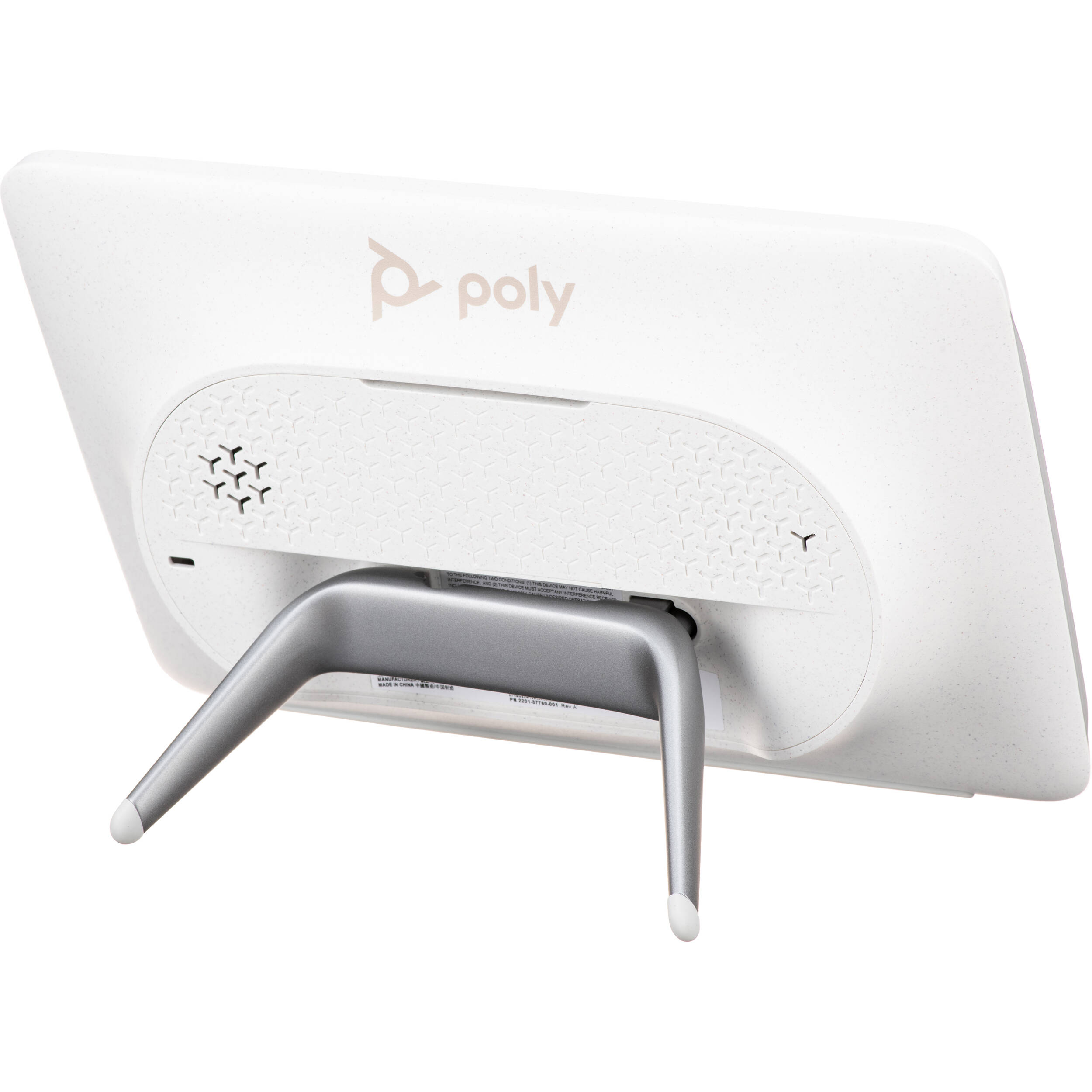 Poly TC10 White Touch Controller for conference room meeting control — view 6