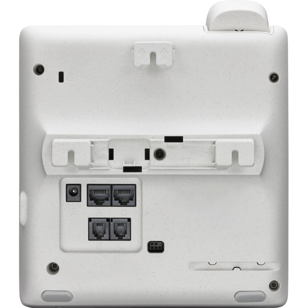 Poly Edge E220 IP desk phone with PoE-E support and included PSU — view 4