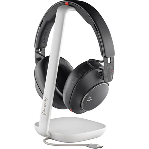 Poly Voyager Surround 85 UC wireless headset with boom microphone for unified communications — view 3