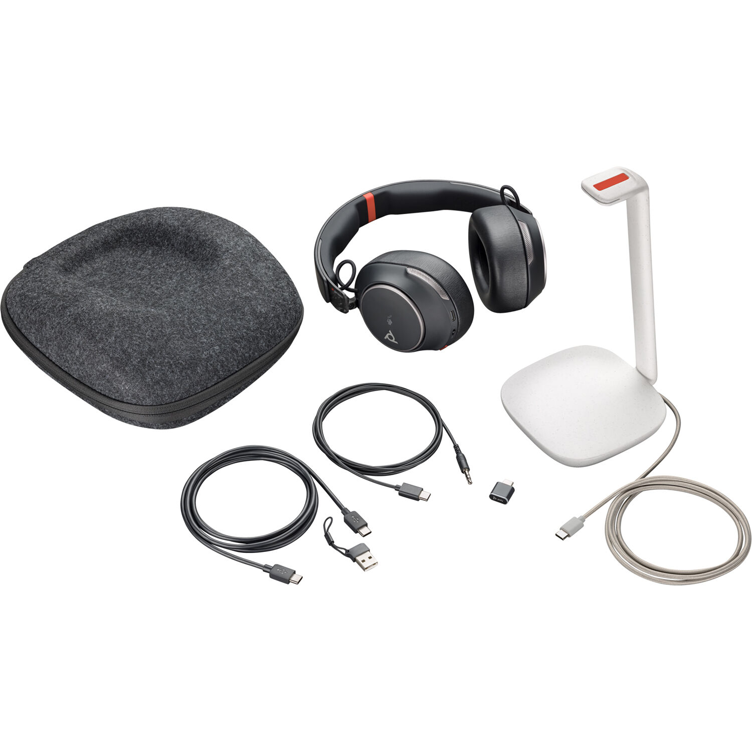 Poly Voyager Surround 85 UC wireless headset with boom microphone for unified communications — view 5