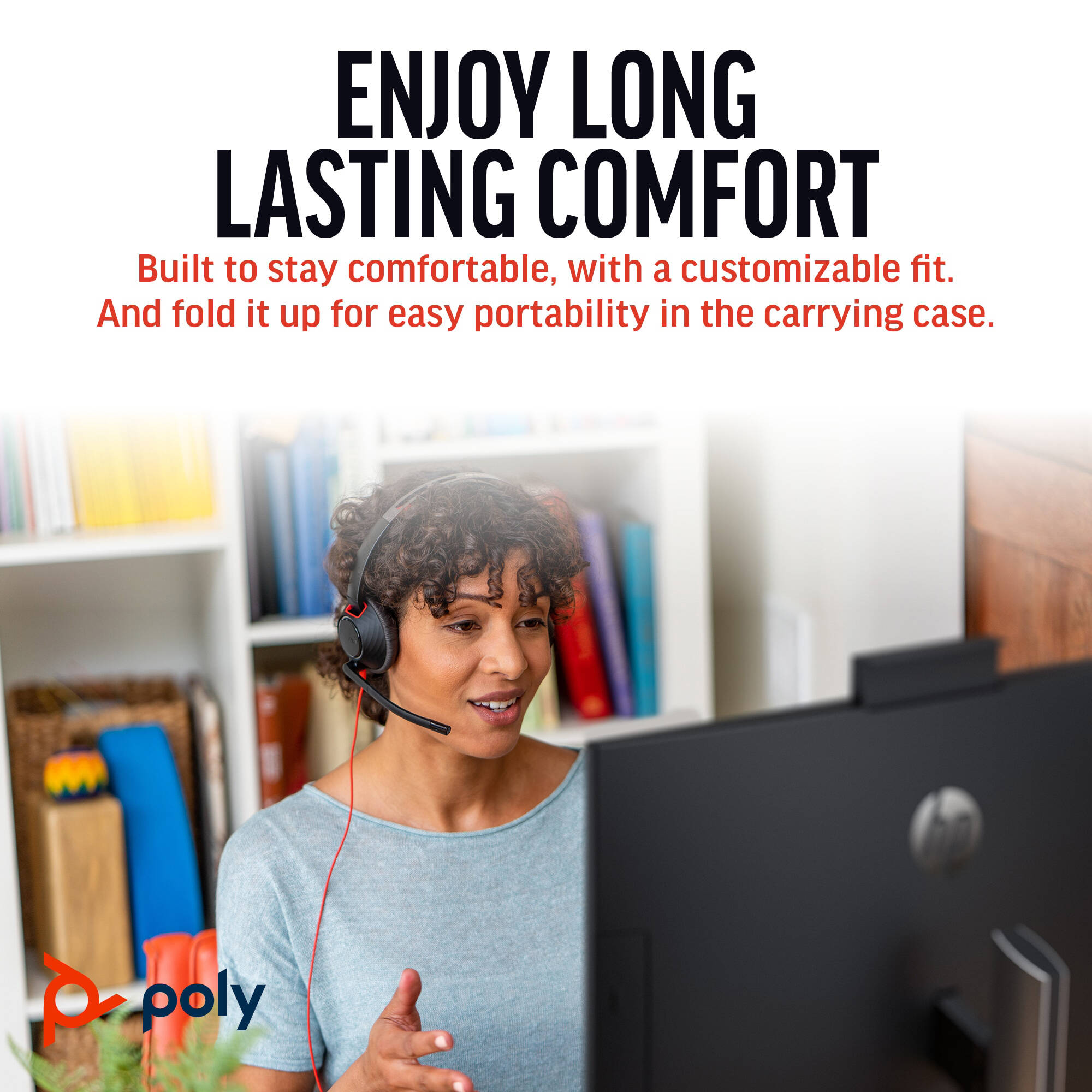 POLY-HP - LA LA POLY BW 5210 USB-C HS+3.5MMP +USB-C/A — view 3