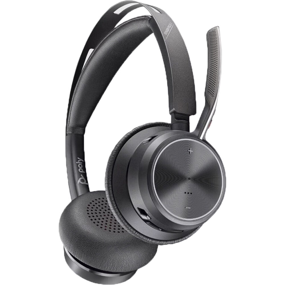 Poly VF2 USB-C/A headset support service, 3-year technical coverage with 24x7 and 2-hour phone response — view 2