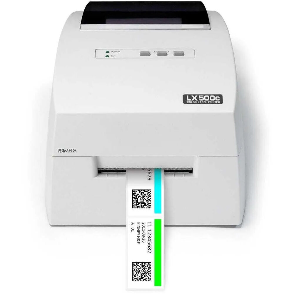 PRIMERA TECHNOLOGY (PRINTERS) LX500C COLOR LABEL PRINTER W/ CUTTER NORTH AMERICA/JAPAN PLUG — view 2