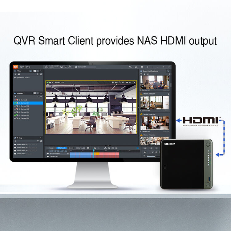 QNAP QVR AI Pack physical package license for AI-assisted surveillance analytics — view 2