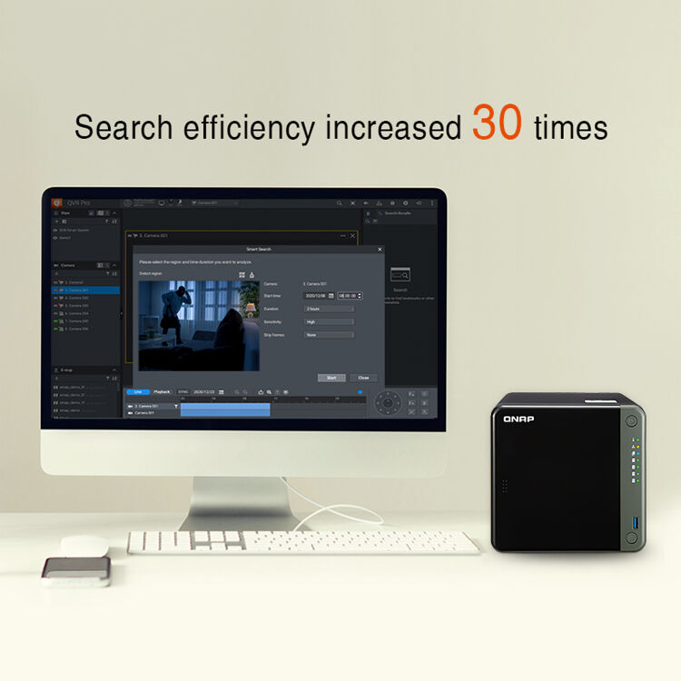 QNAP QVR AI Pack physical package license for AI-assisted surveillance analytics — view 4