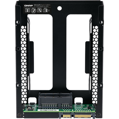 QNAP QDA-A2AR 3.5-inch SATA to dual 2.5-inch SATA drive adapter — view 4