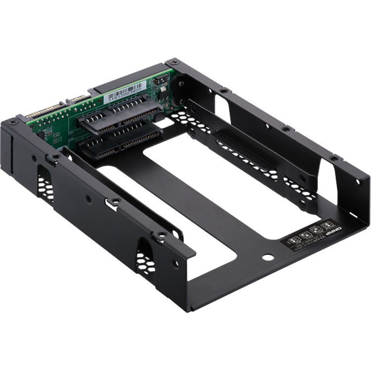 QNAP QDA-A2AR 3.5-inch SATA to dual 2.5-inch SATA drive adapter — view 5