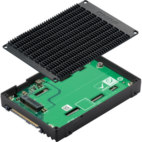 QNAP QDA-UMP4 M.2 2280 PCIe NVMe Gen4 x4 to U.2 adapter — view 7