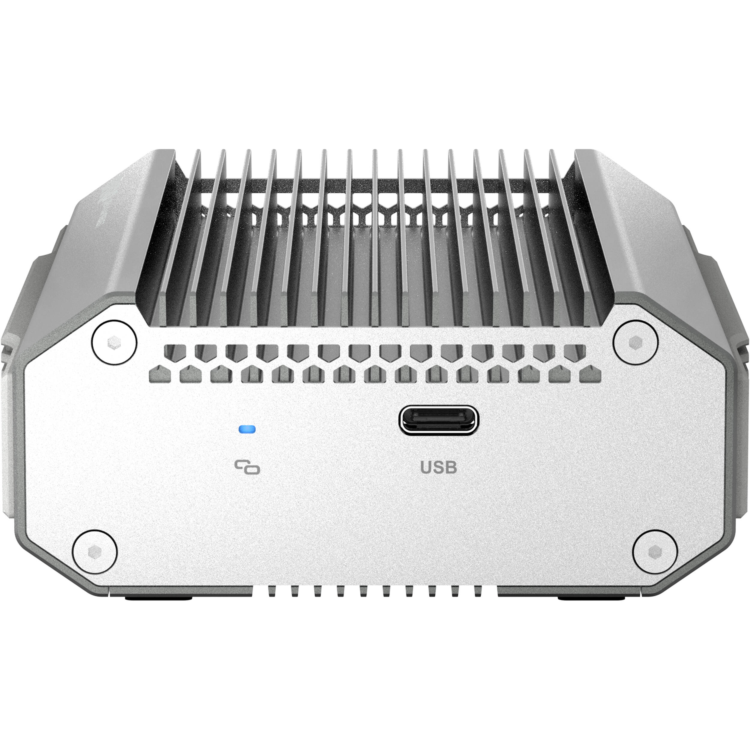 QNAP QNA-UC10G2T USB 4 Type-C to dual 10GBASE-T network adapter — view 4