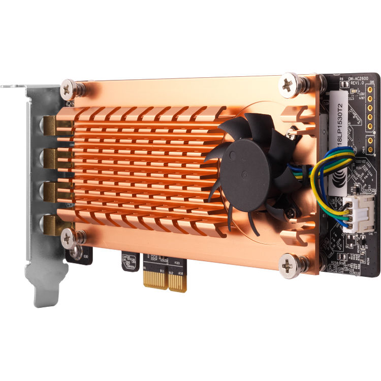 QNAP QWA-AC2600 dual-band AC2600 wireless PCIe expansion card — view 5