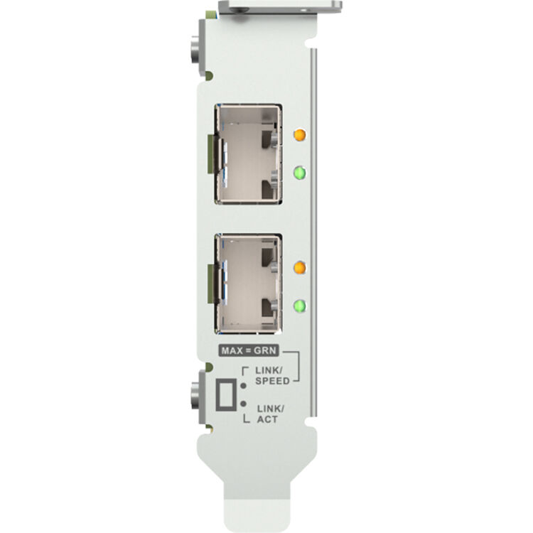 QNAP QXG-10G2SF-NXE dual-port SFP+ 10GbE PCIe network expansion card — view 6