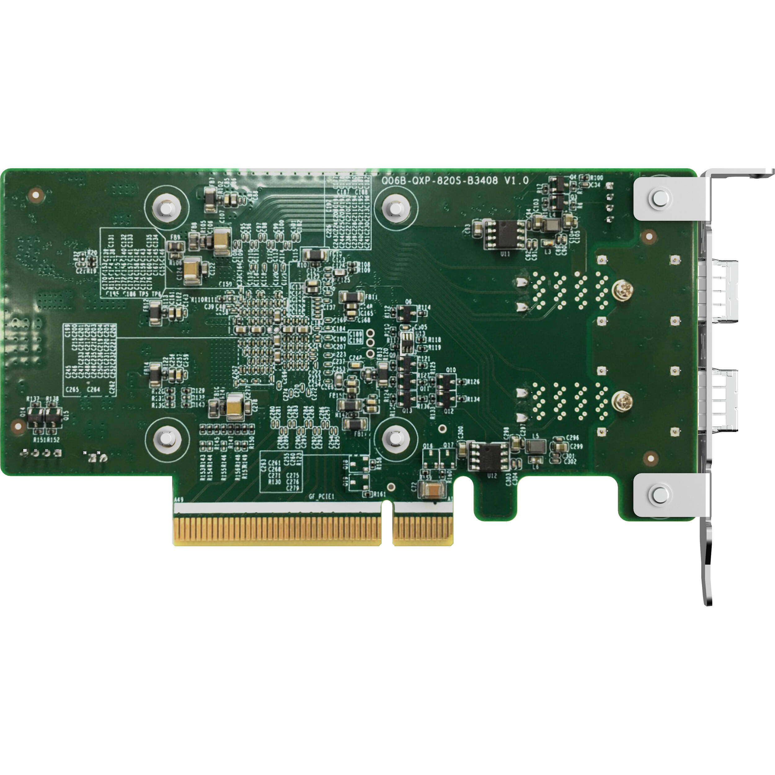 QNAP QXP-820S-B3408 low-profile 2-port MiniSAS HD host bus adapter — view 5