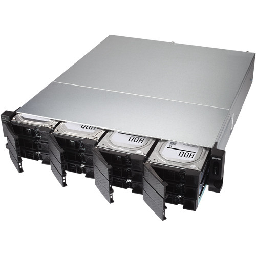 QNAP TL-R1200C-RP-US 12-bay 2U rackmount USB-C JBOD enclosure — view 6