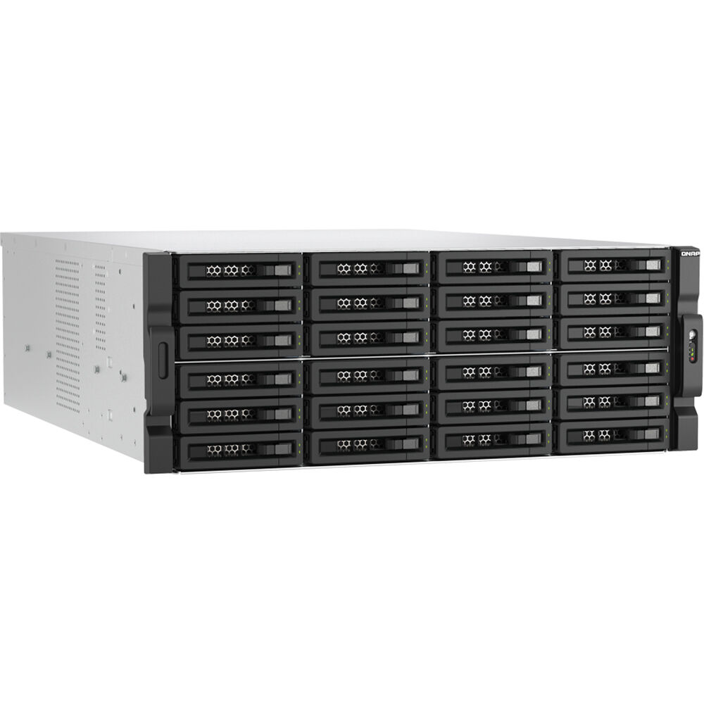 QNAP TL-R2400PES-RP-US 24-bay 4U rackmount PCIe storage expansion chassis — view 4