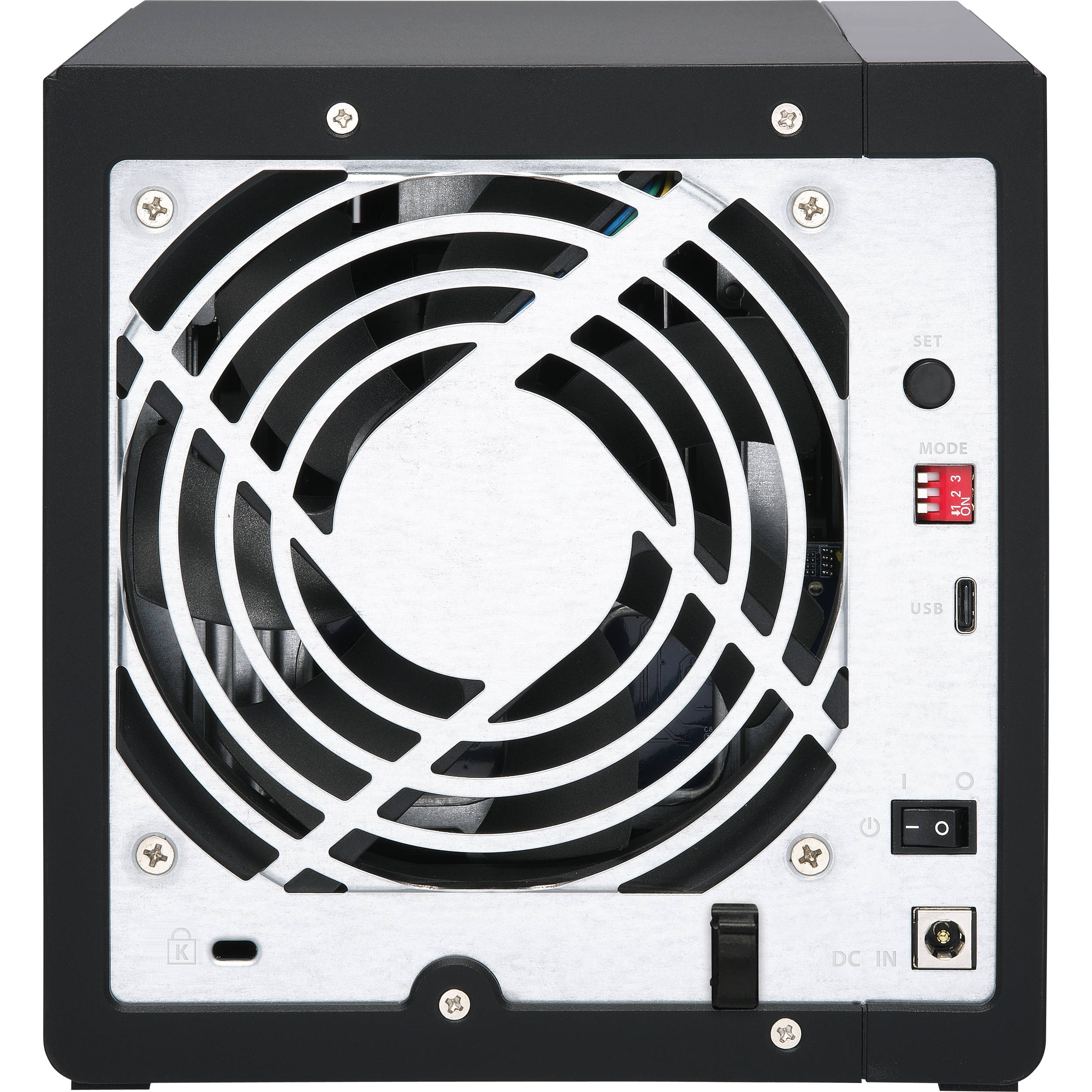 QNAP TR-004 4-bay USB 3.0 desktop storage expansion enclosure — view 8
