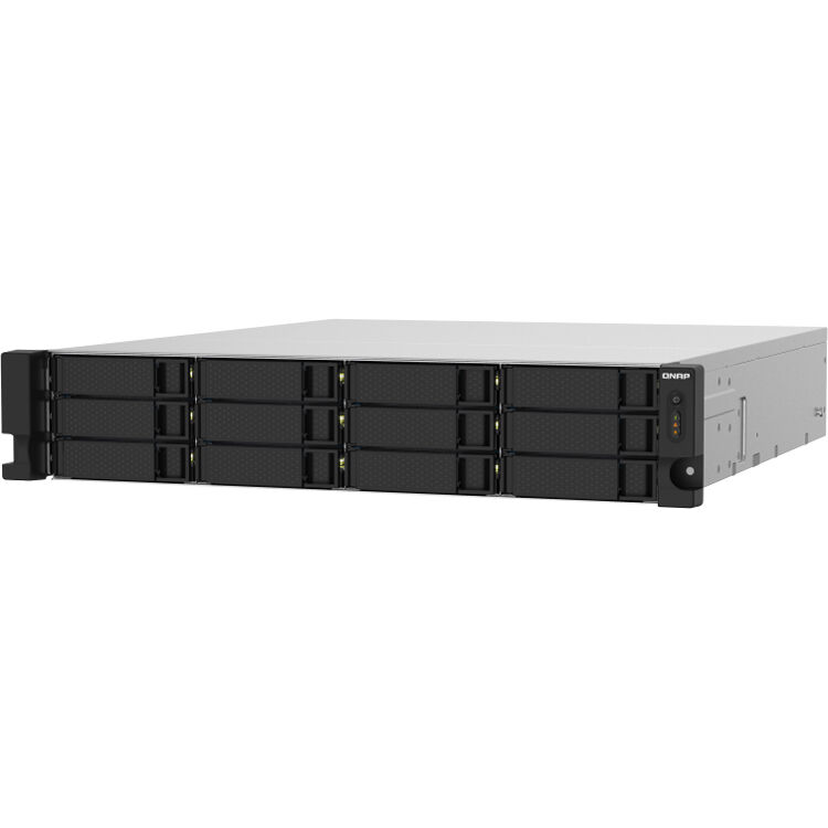 QNAP TS-1232PXU-RP-4G-US 2U 12-bay rack-mount NAS with 10GbE and redundant power — view 5