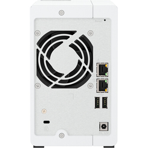 QNAP TS-216G-US 2-bay tower NAS with ARM Cortex-A55 quad-core processor and 2.5GbE — view 6