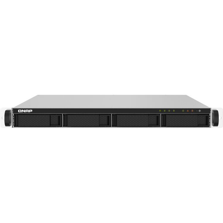 QNAP TS-432PXU-RP-2G-US 1U 4-bay rack-mount NAS with 10 Gigabit Ethernet — view 2