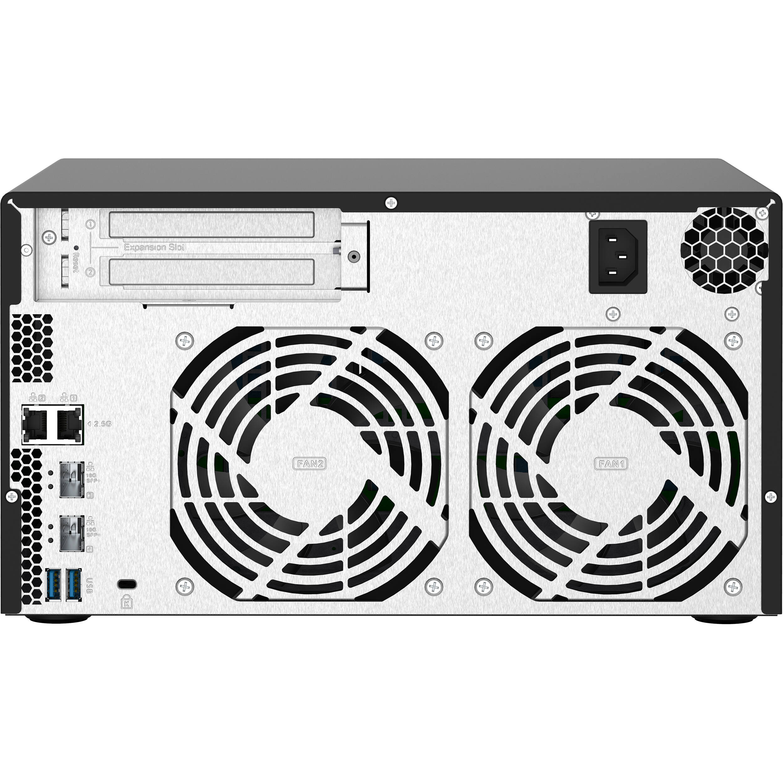 QNAP TS-832PX-4G-US 8-bay rack-mount NAS with 10 Gigabit Ethernet — view 4