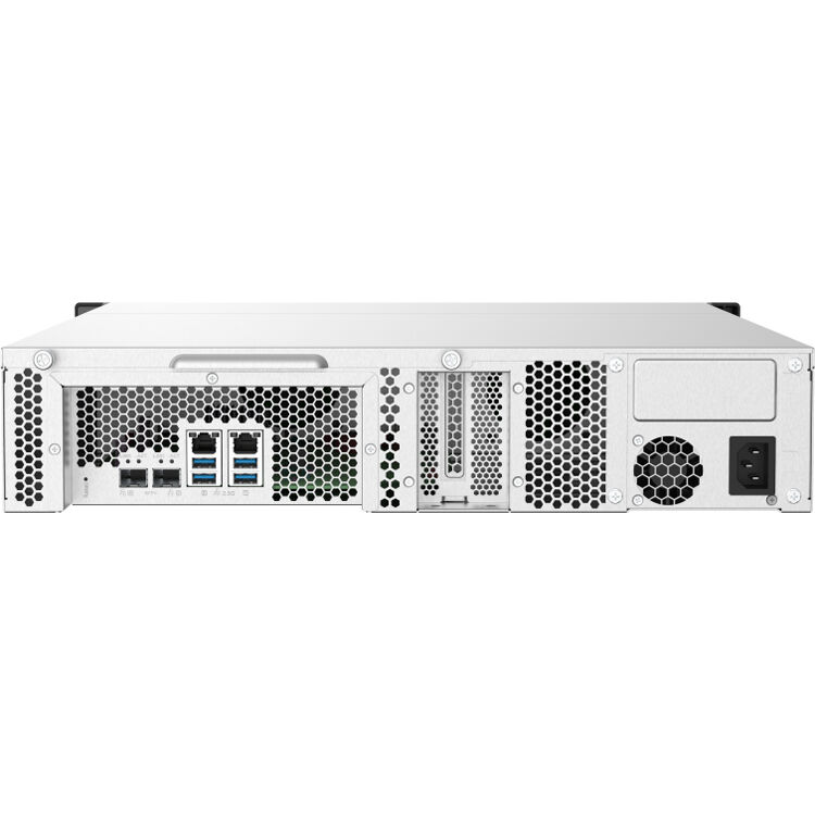 QNAP TS-832PXU-4G-US 2U rack-mount NAS with 8 drive bays and 10 Gigabit Ethernet — view 6