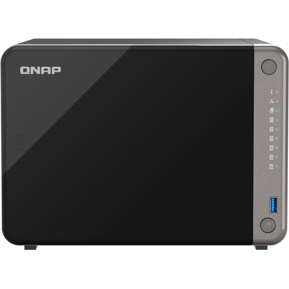 QNAP TS-AI642-8G-US 6-bay desktop AI NAS with integrated 6 TOPS NPU — view 2