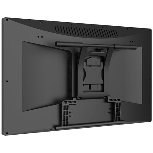 Qomo QIT800 F1 24 in 4K UHD interactive LCD display with HDMI in/out, USB-B, and USB-C — view 2