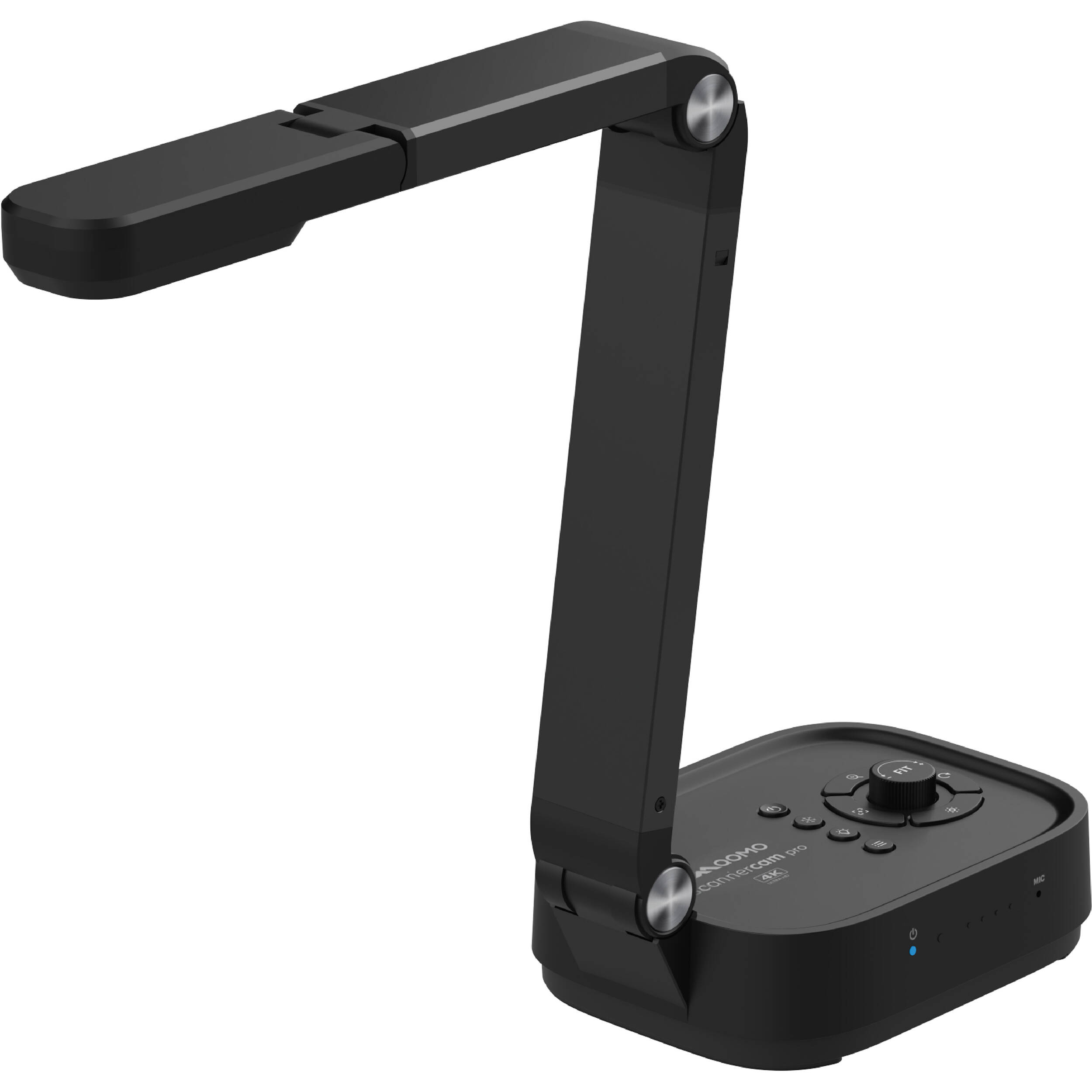 Qomo QPC100S 4K HDMI USB document camera with 13 MP flip camera and extendable neck — view 2