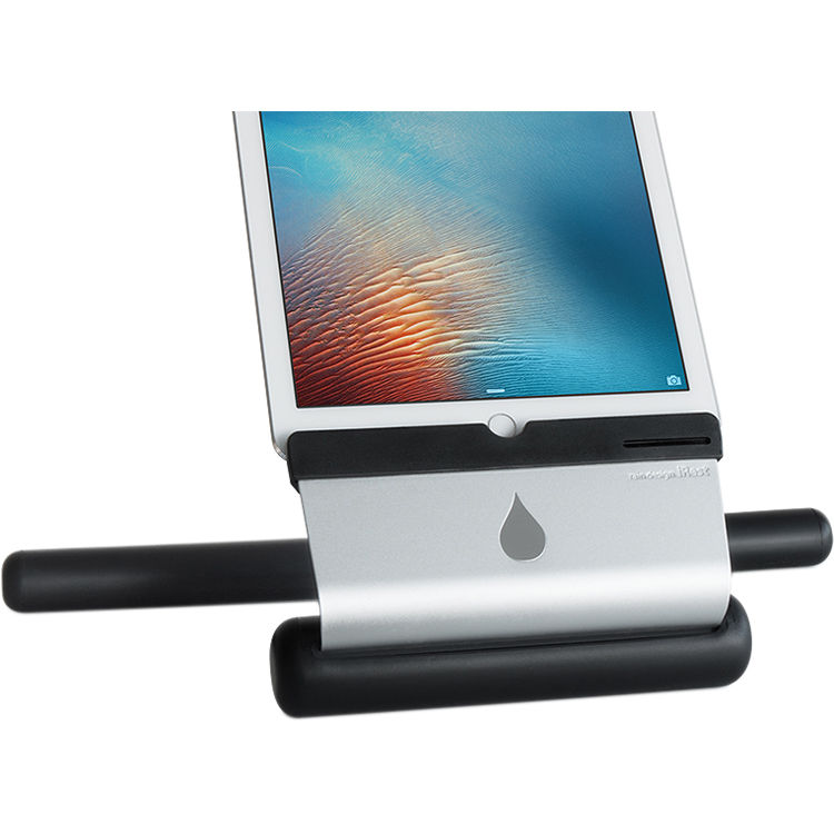 Rain Design iRest portable lap stand for iPad and tablet in silver — view 2