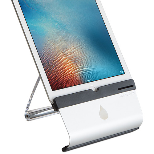 Rain Design iRest portable lap stand for iPad and tablet in silver — view 3