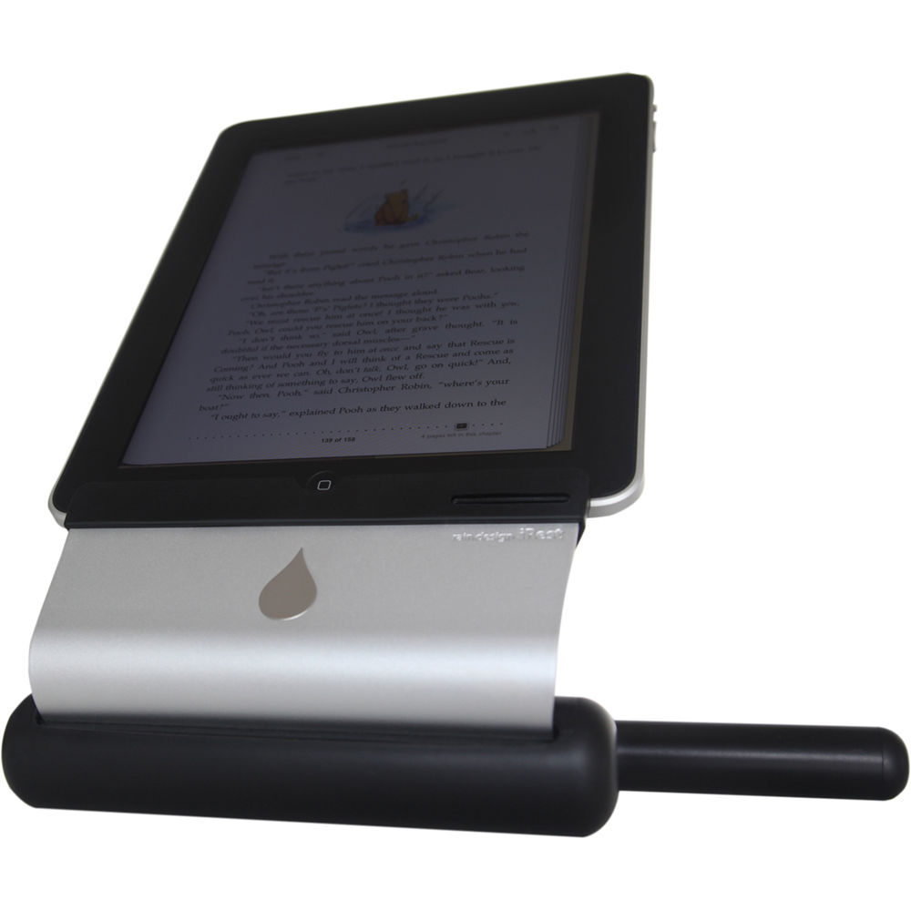 Rain Design iRest portable lap stand for iPad and tablet in silver — view 4