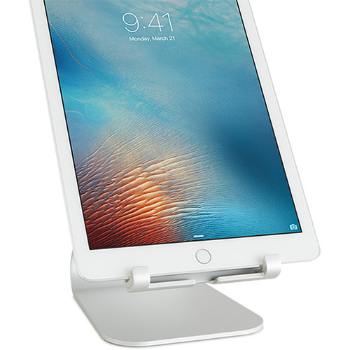 Rain Design mStand TabletPlus adjustable tablet stand in silver — view 5
