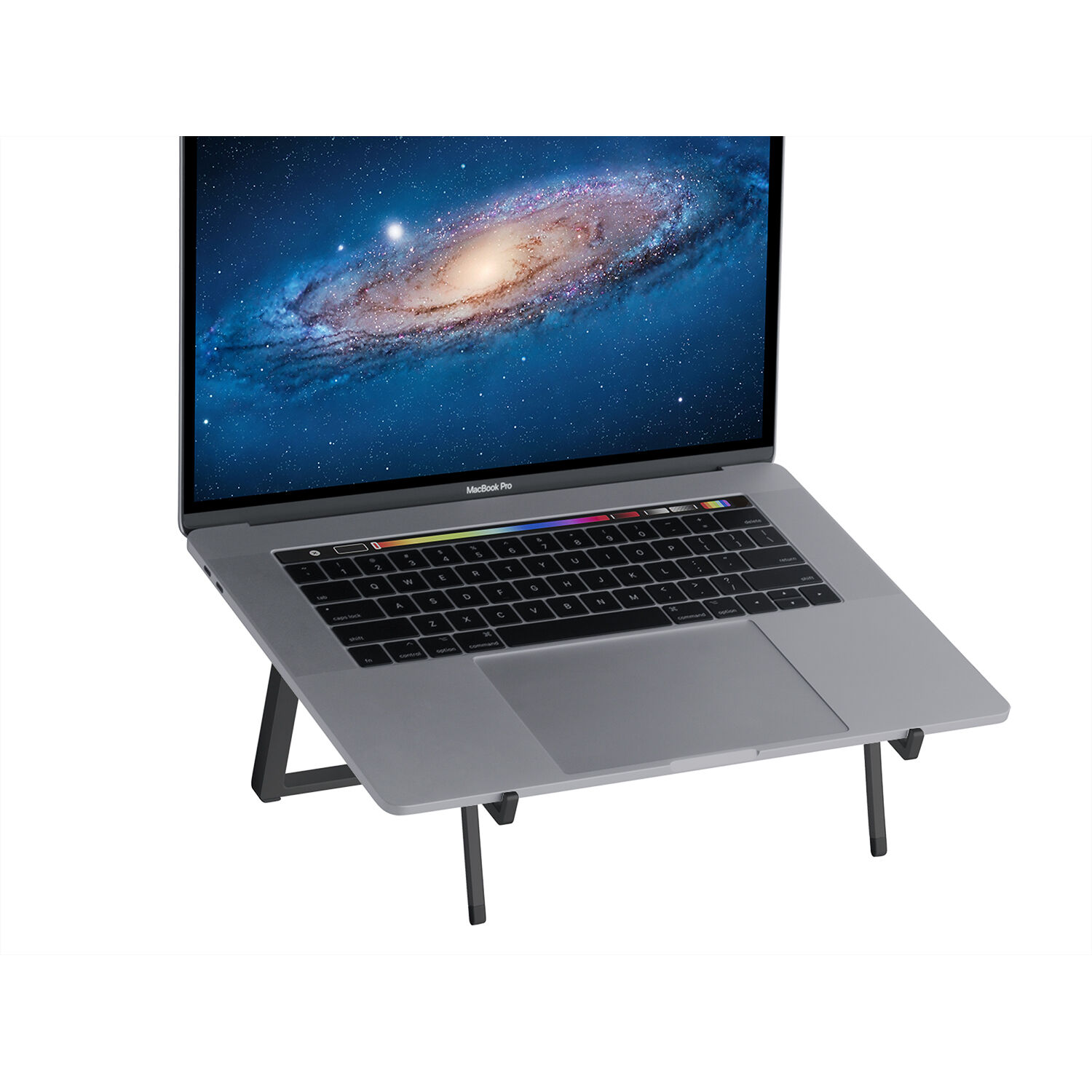 Black Rain Design mBar Pro+ Plus foldable laptop stand for ergonomic desk setups — view 6