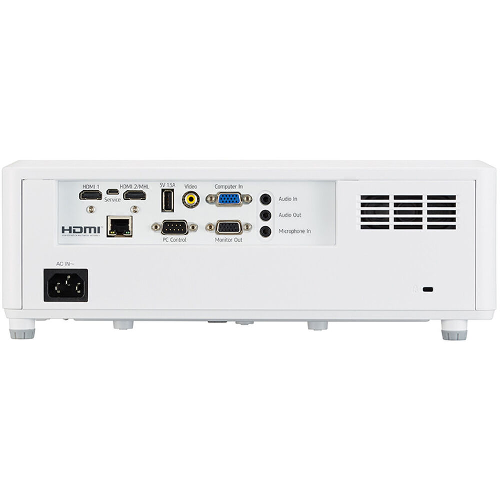 Ricoh PJ WXL5860 laser projector for installed conference room use — view 3