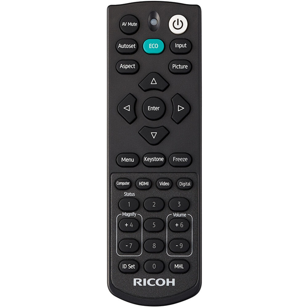 Ricoh PJ WXL5860 laser projector for installed conference room use — view 7