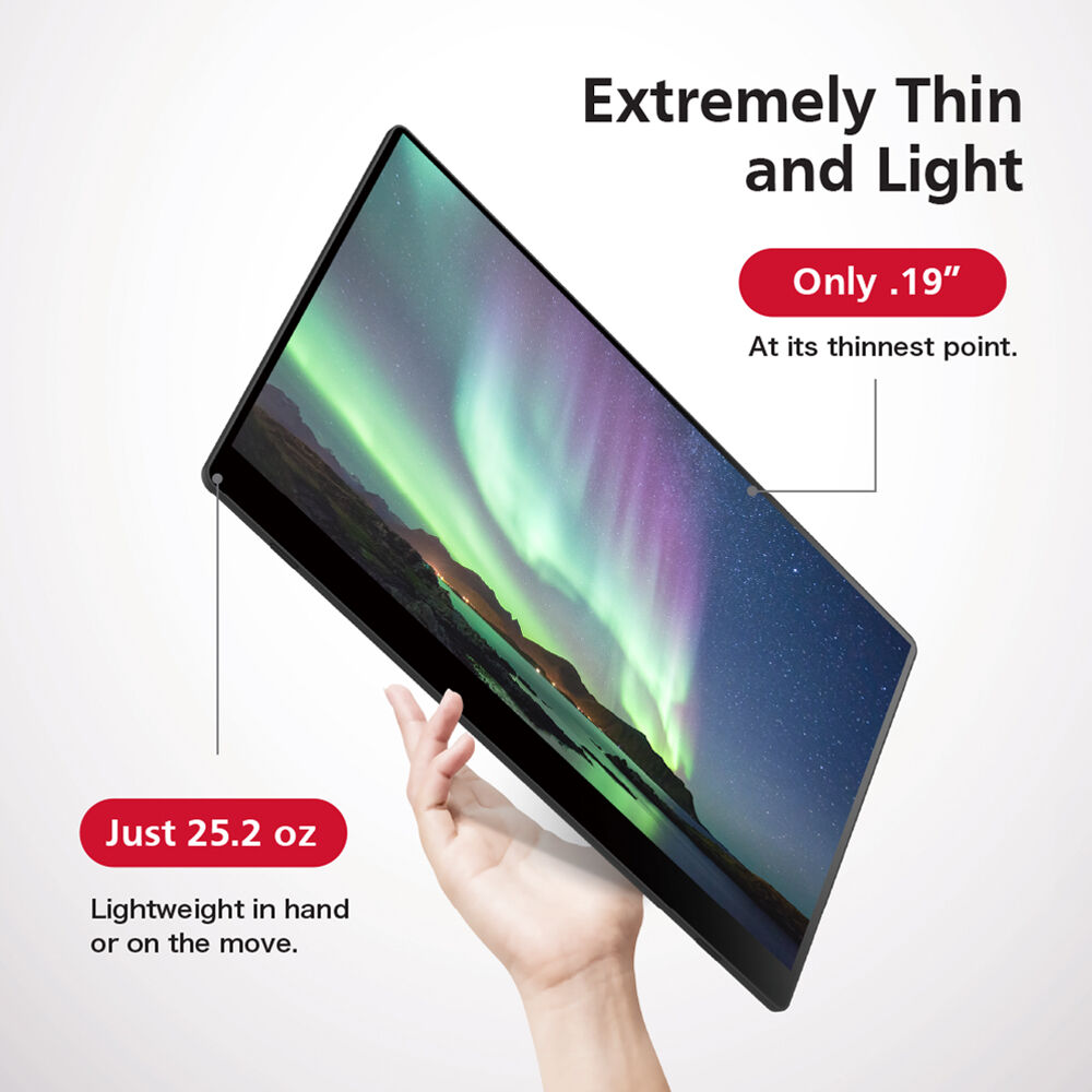 Ricoh 150BW portable monitor for mobile productivity and dual-screen work — view 9